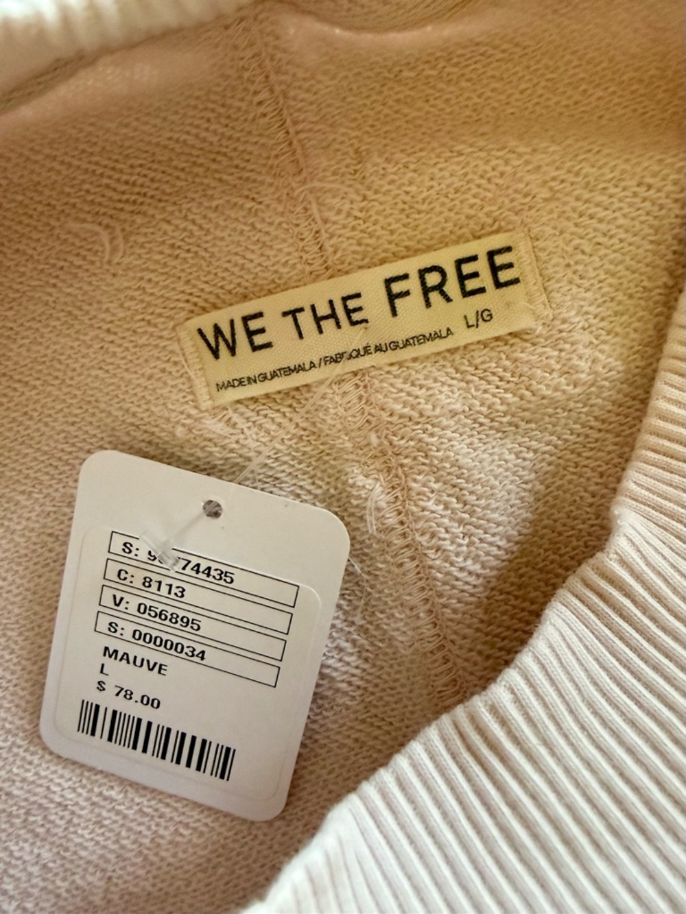 NWT Free People Palm Springs Pullover sz large - Picture 8 of 8